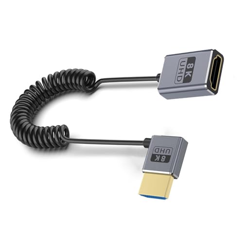 Qsvbeeqj Dünngewickelte 8K60Hz 2.1 Videokabel 48 Gbit/S Mit Federdesign Verbessert Die Flexibilität Und Langlebigkeit 70 Cm 27 56 Zoll Qsvbeeqj Dünngewickelte 8K60Hz 2.1 Videokabel 48 Gbit/S Mit Federdesign Verbessert Die Flexibilität Und Langlebigkeit 70 Cm 27 56 Zoll von Qsvbeeqj