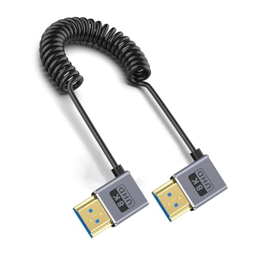 Qsvbeeqj Dünngewickelte 8K60Hz 2.1 Videokabel 48 Gbit/S Mit Federdesign Verbessert Die Flexibilität Und Langlebigkeit 70 Cm 27 56 Zoll Qsvbeeqj Dünngewickelte 8K60Hz 2.1 Videokabel 48 Gbit/S Mit Federdesign Verbessert Die Flexibilität Und Langlebigkeit 70 Cm 27 56 Zoll von Qsvbeeqj