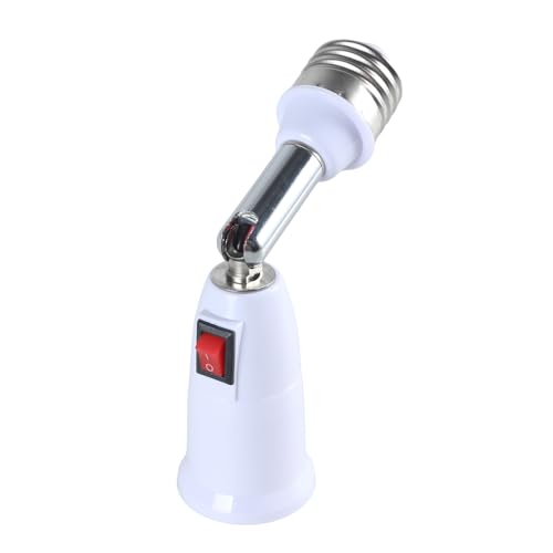 Qsvbeeqj E27 Bis E27 180 Grad Biegbarer Glühbirnen Sockel Strecke Einstellbarer Sockelkonverter Für LED Glühlampenlüfter Qsvbeeqj E27 Bis E27 180 Grad Biegbarer Glühbirnen Sockel Strecke Einstellbarer Sockelkonverter Für LED Glühlampenlüfter von Qsvbeeqj