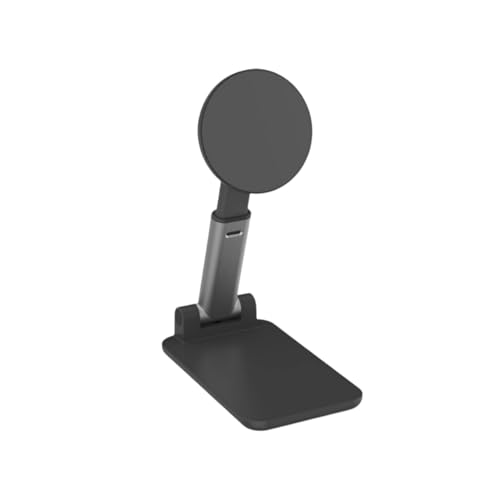 Qsvbeeqj Einstellbarer Magnetischer Telefonständer Mit Faltbarem Design Und 360 Grad Rotationsfähigkeit Aluminium Telefonständer Für Home von Qsvbeeqj