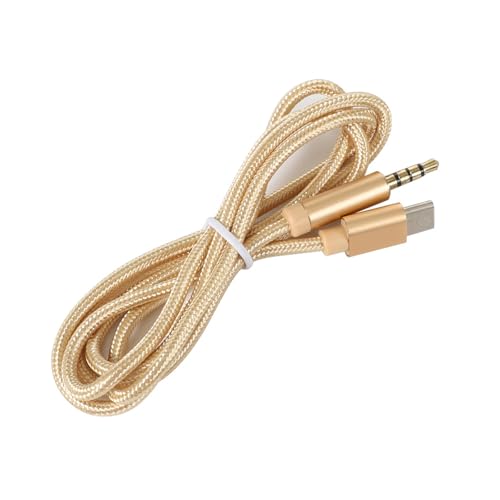 Qsvbeeqj Geflochtenes USB C Bis 3 5 Mm Anschlusskabel Für Autokabel Für Kfz Hörgeräte Und Musik Play Adapterkabel Qsvbeeqj Geflochtenes USB C Bis 3 5 Mm Anschlusskabel Für Autokabel Für Kfz Hörgeräte Und Musik Play Adapterkabel von Qsvbeeqj