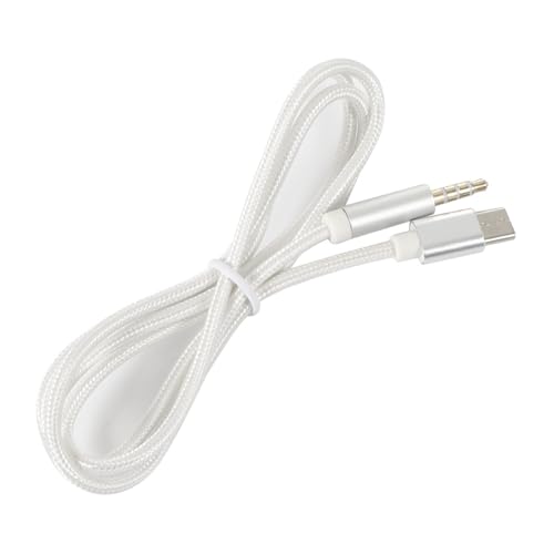Qsvbeeqj Geflochtenes USB C Bis 3 5 Mm Anschlusskabel Für Autokabel Für Kfz Hörgeräte Und Musik Play Adapterkabel Qsvbeeqj Geflochtenes USB C Bis 3 5 Mm Anschlusskabel Für Autokabel Für Kfz Hörgeräte Und Musik Play Adapterkabel von Qsvbeeqj