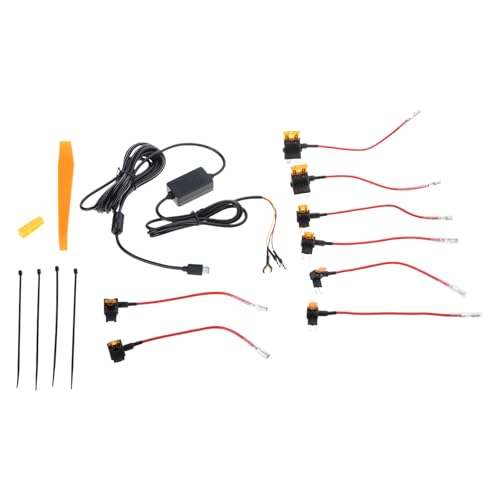 Qsvbeeqj Hardwire-Set für verschiedene Dashcams mit Niederspannungsschutz, 12 V-24 V bis 5 V Überlastungs- und Überstromschutz Qsvbeeqj Hardwire-Set für verschiedene Dashcams mit Niederspannungsschutz, 12 V-24 V bis 5 V Überlastungs- und Überstromschutz von Qsvbeeqj