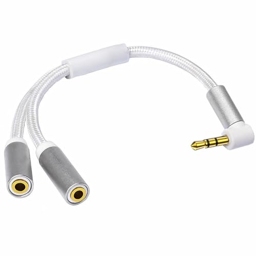Qsvbeeqj Headsets Splitter Kabelkopfhörerkabel Für Telefone Tablets Die Mehrere Geräte Für Musik Und Filmqualität Anschließen Qsvbeeqj Headsets Splitter Kabelkopfhörerkabel Für Telefone Tablets Die Mehrere Geräte Für Musik Und Filmqualität Anschließen von Qsvbeeqj