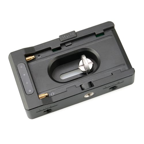 Qsvbeeqj Kamera-Akku-Ladestation für F970 F750 F550 mit schnellem USB-C-Aufladen und LED-Lichtern, Schwarz Qsvbeeqj Kamera-Akku-Ladestation für F970 F750 F550 mit schnellem USB-C-Aufladen und LED-Lichtern, Schwarz von Qsvbeeqj