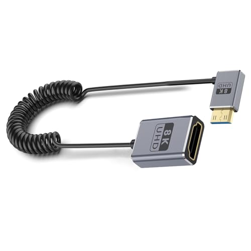 Qsvbeeqj Koaxial 8K 2.1 Version Miniatur Zu Einem Weiblichen HDTV Kabeladapterkabel Dünne 2 5 Mm Video Und Tonübertragung Qsvbeeqj Koaxial 8K 2.1 Version Miniatur Zu Einem Weiblichen HDTV Kabeladapterkabel Dünne 2 5 Mm Video Und Tonübertragung von Qsvbeeqj