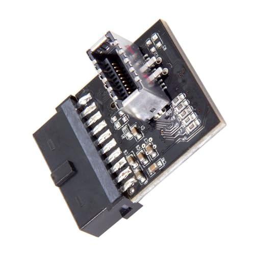 Qsvbeeqj Kompakter USB3.1 20-Pin Zu USB3.0 19/20-Pin Adapter Für Effiziente Integration Für Hardware Enthusiasten von Qsvbeeqj