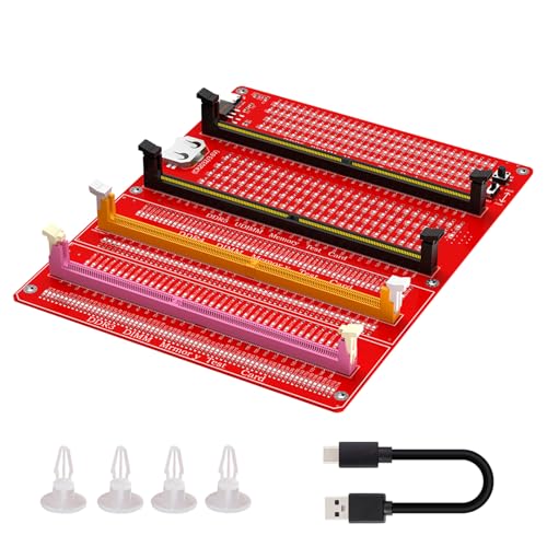 Qsvbeeqj Laptop Computer DDR3 DDR4 DDR5 Speichertest Diagnose Adapterkarte PCB Schaltungstest Tool von Qsvbeeqj