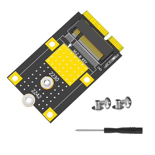 Qsvbeeqj MSATA Adapterkarte Risers Männliche Unterstützung 2230 2242 Solid States Diskadapter Solid States Disk Zu MSATA Konvertern von Qsvbeeqj
