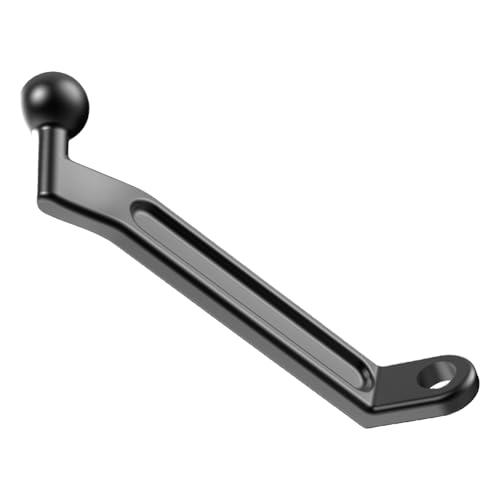 Qsvbeeqj Motorrad-Navigationstelefon-Basishalterung, Rückansicht-Verlängerungsadapter, Halter, 17 mm Kopfhalterungsadapter Qsvbeeqj Motorrad-Navigationstelefon-Basishalterung, Rückansicht-Verlängerungsadapter, Halter, 17 mm Kopfhalterungsadapter von Qsvbeeqj