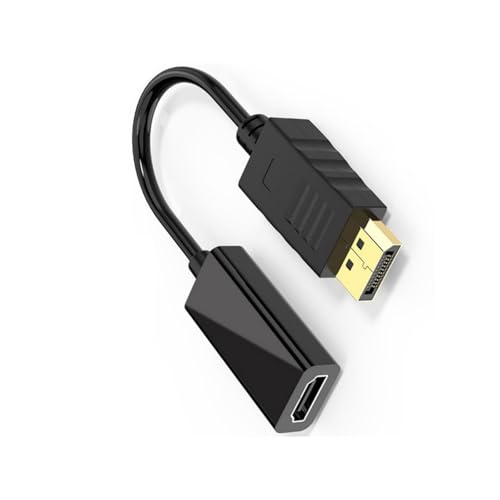 Qsvbeeqj Tragbarer DisplayPort-zu-HDMI-Konverter mit Plug-and-Play-Funktion für mühelose Nutzung auf Reisen, einfach zu bedienen Qsvbeeqj Tragbarer DisplayPort-zu-HDMI-Konverter mit Plug-and-Play-Funktion für mühelose Nutzung auf Reisen, einfach zu bedienen von Qsvbeeqj