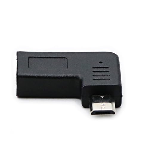 Qsvbeeqj USB-C-auf-5-poliger USB-Adapter, 90 Grad abgewinkelte Stecker für nahtlose Gerätekompatibilität, Lade- und Datenadapter Qsvbeeqj USB-C-auf-5-poliger USB-Adapter, 90 Grad abgewinkelte Stecker für nahtlose Gerätekompatibilität, Lade- und Datenadapter von Qsvbeeqj