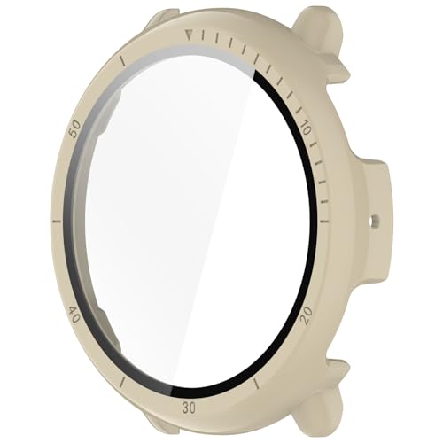 Qsvbeeqj Watch Covers Displayschutzfolie Glasfolie für Active 2 Kratzfest Hülle Smartwatch Folie Staubdicht Hülle von Qsvbeeqj