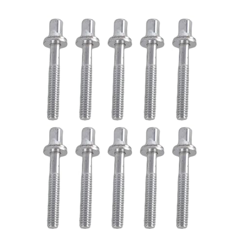 Set Von 10 Metalltrommelschrauben Drum Hardware Komponenten Musikinstrumentenschrauben Geeignet Für Percussion Instrumente Set Von 10 Metalltrommelschrauben Drum Hardware Komponenten Musikinstrumentenschrauben Geeignet Für Percussion Instrumente von Qsvbeeqj