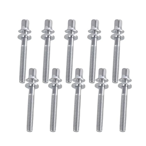 Set Von 10 Metalltrommelschrauben Drum Hardware Komponenten Musikinstrumentenschrauben Geeignet Für Percussion Instrumente Set Von 10 Metalltrommelschrauben Drum Hardware Komponenten Musikinstrumentenschrauben Geeignet Für Percussion Instrumente von Qsvbeeqj
