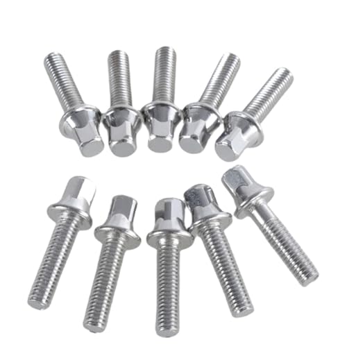 Set Von 10 Metalltrommelschrauben Drum Hardware Komponenten Musikinstrumentenschrauben Geeignet Für Percussion Instrumente Set Von 10 Metalltrommelschrauben Drum Hardware Komponenten Musikinstrumentenschrauben Geeignet Für Percussion Instrumente von Qsvbeeqj