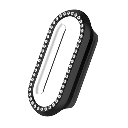 Sparkling Tempereds Glass PC Ausschnitt Schutzhülle Hülle Indoor Outdoor Verwendung Für Band 9/9NFC Smartwatch Stylish Sparkling Tempereds Glass PC Ausschnitt Schutzhülle Hülle Indoor Outdoor Verwendung Für Band 9/9NFC Smartwatch Stylish von Qsvbeeqj