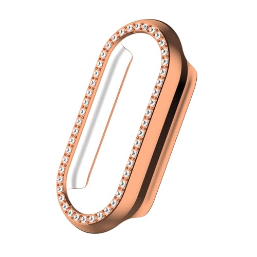 Sparkling Tempereds Glass PC Ausschnitt Schutzhülle Hülle Indoor Outdoor Verwendung Für Band 9/9NFC Smartwatch Stylish Sparkling Tempereds Glass PC Ausschnitt Schutzhülle Hülle Indoor Outdoor Verwendung Für Band 9/9NFC Smartwatch Stylish von Qsvbeeqj