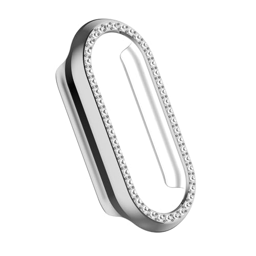 Sparkling Tempereds Glass PC Ausschnitt Schutzhülle Hülle Indoor Outdoor Verwendung Für Band 9/9NFC Smartwatch Stylish Sparkling Tempereds Glass PC Ausschnitt Schutzhülle Hülle Indoor Outdoor Verwendung Für Band 9/9NFC Smartwatch Stylish von Qsvbeeqj