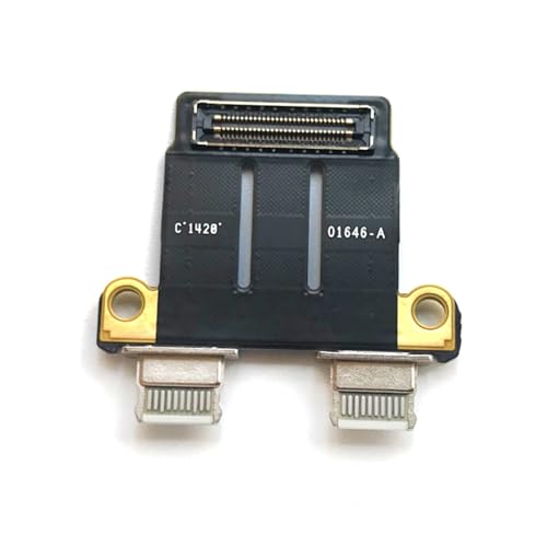 Qsvbeeqj USB C Platine Stromanschluss Ladeanschluss USB C Anschluss Für A1706 A1707 A1989 A1990 A2141 A2159 A2251 A2289 von Qsvbeeqj