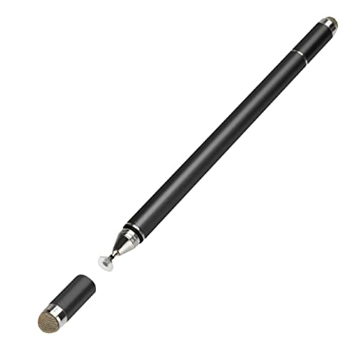 Qtrednrry 4 im 1 Stylus Stift für Kontakt Stift für Kapazitive Bildschirm Zeichnung Bleistift für Laptop (Schwarz) von Qtrednrry