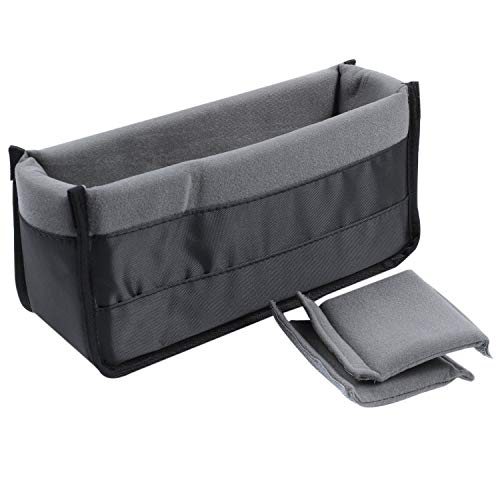 Qtrednrry Stoßfest DSLR SLR Kamera Einsatz Organizer Partition Divider Schutz Hülle (Schwarz +) von Qtrednrry