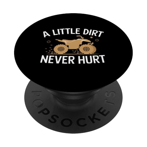 Quadbike Ein bisschen Dreck tut nie weh PopSockets Klebender PopGrip Quadbike Ein bisschen Dreck tut nie weh PopSockets Klebender PopGrip von Quad Bike ATV Quad