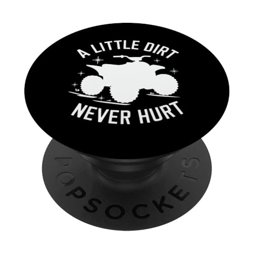 Quadbike Ein bisschen Dreck tut nie weh PopSockets Klebender PopGrip Quadbike Ein bisschen Dreck tut nie weh PopSockets Klebender PopGrip von Quad Bike ATV Quad