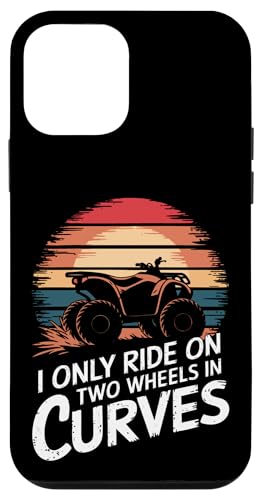 Quadbike Ich fahre nur auf zwei Rädern in Kurven Hülle für iPhone 12 mini von Quad Bike ATV Quad