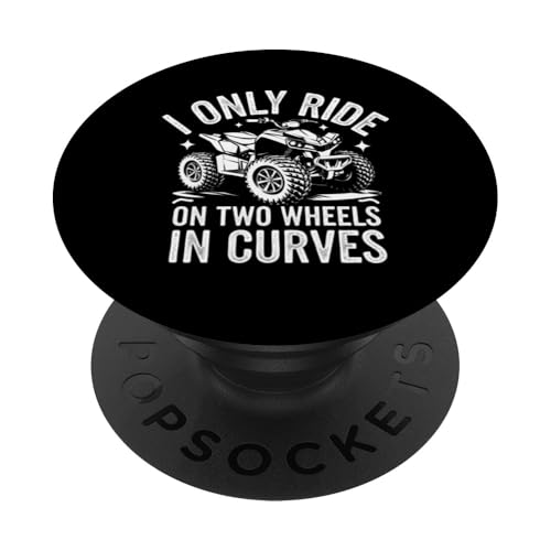 Quadbike Ich fahre nur auf zwei Rädern in Kurven PopSockets Klebender PopGrip Quadbike Ich fahre nur auf zwei Rädern in Kurven PopSockets Klebender PopGrip von Quad Bike ATV Quad