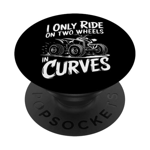 Quadbike Ich fahre nur auf zwei Rädern in Kurven PopSockets Klebender PopGrip Quadbike Ich fahre nur auf zwei Rädern in Kurven PopSockets Klebender PopGrip von Quad Bike ATV Quad