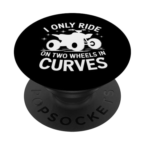 Quadbike Ich fahre nur auf zwei Rädern in Kurven PopSockets Klebender PopGrip Quadbike Ich fahre nur auf zwei Rädern in Kurven PopSockets Klebender PopGrip von Quad Bike ATV Quad