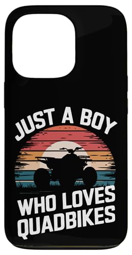 Quadbike Nur ein Junge, der Quadbikes liebt Hülle für iPhone 13 Pro von Quad Bike ATV Quad
