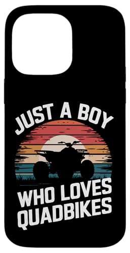 Quadbike Nur ein Junge, der Quadbikes liebt Hülle für iPhone 14 Pro Max von Quad Bike ATV Quad