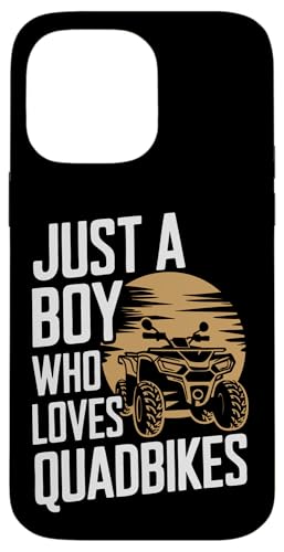 Quadbike Nur ein Junge, der Quadbikes liebt Hülle für iPhone 14 Pro Max von Quad Bike ATV Quad