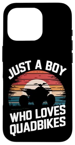 Quadbike Nur ein Junge, der Quadbikes liebt Hülle für iPhone 16 Pro von Quad Bike ATV Quad