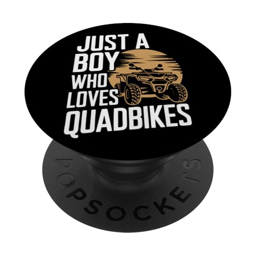 Quadbike Nur ein Junge, der Quadbikes liebt PopSockets Klebender PopGrip Quadbike Nur ein Junge, der Quadbikes liebt PopSockets Klebender PopGrip von Quad Bike ATV Quad