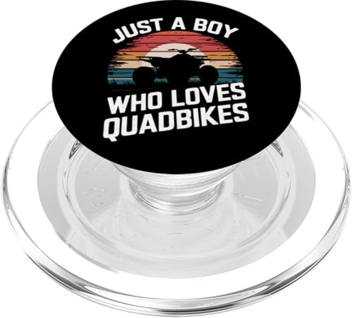 Quadbike Nur ein Junge, der Quadbikes liebt PopSockets PopGrip für MagSafe von Quad Bike ATV Quad