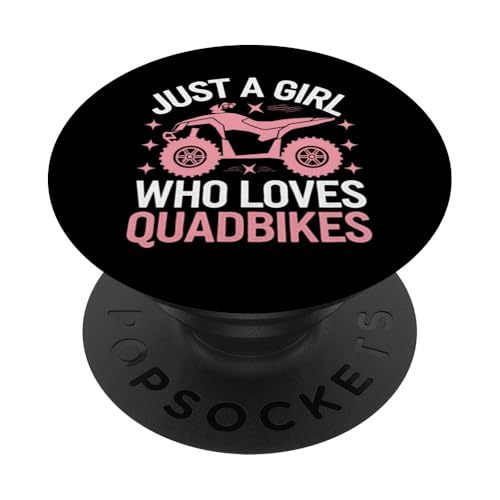 Quadbike Nur ein Mädchen, das Quadbikes liebt PopSockets Klebender PopGrip Quadbike Nur ein Mädchen, das Quadbikes liebt PopSockets Klebender PopGrip von Quad Bike ATV Quad