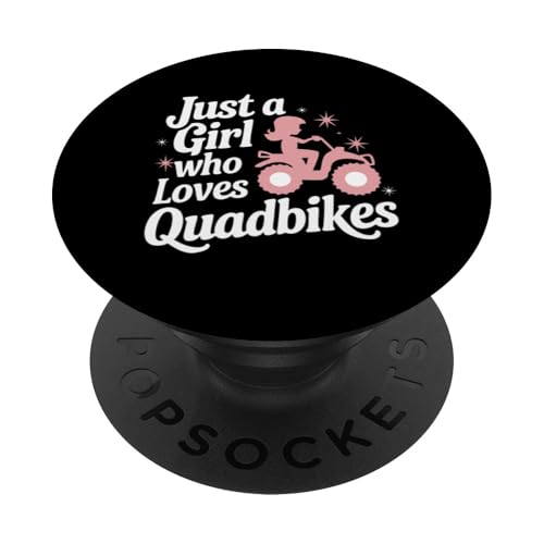Quadbike Nur ein Mädchen, das Quadbikes liebt PopSockets Klebender PopGrip Quadbike Nur ein Mädchen, das Quadbikes liebt PopSockets Klebender PopGrip von Quad Bike ATV Quad