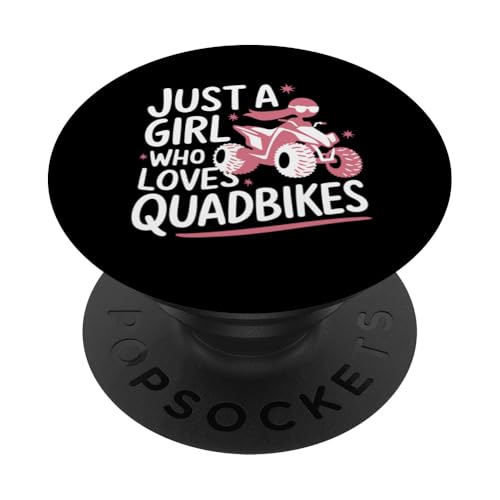 Quadbike Nur ein Mädchen, das Quadbikes liebt PopSockets Klebender PopGrip Quadbike Nur ein Mädchen, das Quadbikes liebt PopSockets Klebender PopGrip von Quad Bike ATV Quad