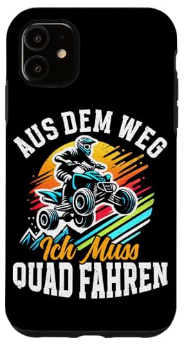 Aus Dem Weg Ich Muss Quad Fahren Quad Fahrer Enthusiast Hülle für iPhone 11 Aus Dem Weg Ich Muss Quad Fahren Quad Fahrer Enthusiast Hülle für iPhone 11 von Quad Fahrer Motorsport Grafik für Quad Besitzer