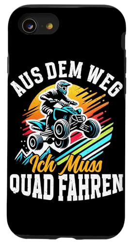 Aus Dem Weg Ich Muss Quad Fahren Quad Fahrer Enthusiast Hülle für iPhone SE (2020) / 7 / 8 von Quad Fahrer Motorsport Grafik für Quad Besitzer