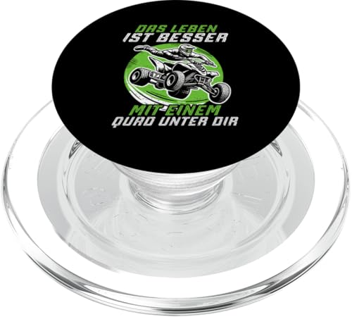 Das Leben Ist Besser Mit Einem Quad Unter Dir Quad Fahren PopSockets PopGrip für MagSafe Das Leben Ist Besser Mit Einem Quad Unter Dir Quad Fahren PopSockets PopGrip für MagSafe von Quad Fahrer Motorsport Grafik für Quad Besitzer