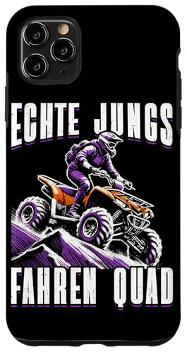 Echte Jungs Fahren Quad Fahrer Offroad Biking Liebhaber Hülle für iPhone 11 Pro Max von Quad Fahrer Motorsport Grafik für Quad Besitzer