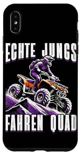 Echte Jungs Fahren Quad Fahrer Offroad Biking Liebhaber Hülle für iPhone XS Max Echte Jungs Fahren Quad Fahrer Offroad Biking Liebhaber Hülle für iPhone XS Max von Quad Fahrer Motorsport Grafik für Quad Besitzer