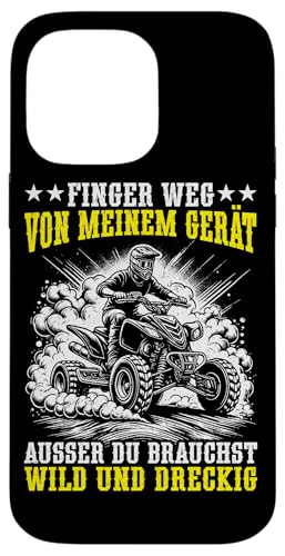 Finger Weg Von Meinem Gerät Ausser Du Brauchst Dreckig Hülle für iPhone 14 Pro Max Finger Weg Von Meinem Gerät Ausser Du Brauchst Dreckig Hülle für iPhone 14 Pro Max von Quad Fahrer Motorsport Grafik für Quad Besitzer