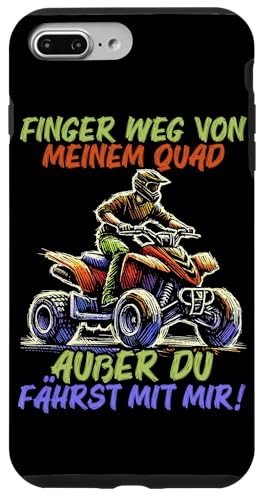 Finger Weg Von Meinem Quad Außer Du Fährst Mit Mir Quad Hülle für iPhone 7 Plus/8 Plus Finger Weg Von Meinem Quad Außer Du Fährst Mit Mir Quad Hülle für iPhone 7 Plus/8 Plus von Quad Fahrer Motorsport Grafik für Quad Besitzer