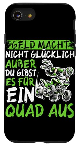 Gled Macht Nicht Glücklich Außer Gibst Es Für Ein Quad Aus Hülle für iPhone SE (2020) / 7 / 8 von Quad Fahrer Motorsport Grafik für Quad Besitzer