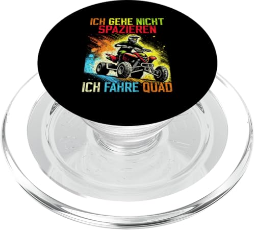 Ich Gehe Nicht Spazieren ich Fahre Quad Biker Dirtbike PopSockets PopGrip für MagSafe Ich Gehe Nicht Spazieren ich Fahre Quad Biker Dirtbike PopSockets PopGrip für MagSafe von Quad Fahrer Motorsport Grafik für Quad Besitzer